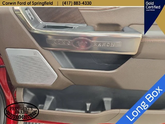 Used 2023 Rapid Red Metallic Tinted Clearcoat Ford King Ranch image 12