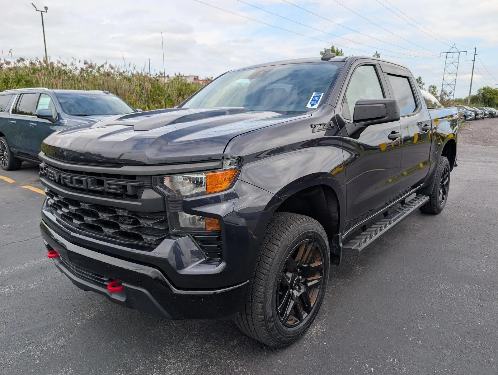 Used 2022 DARK ASH METALLIC Chevrolet Custom Trail Boss image 4