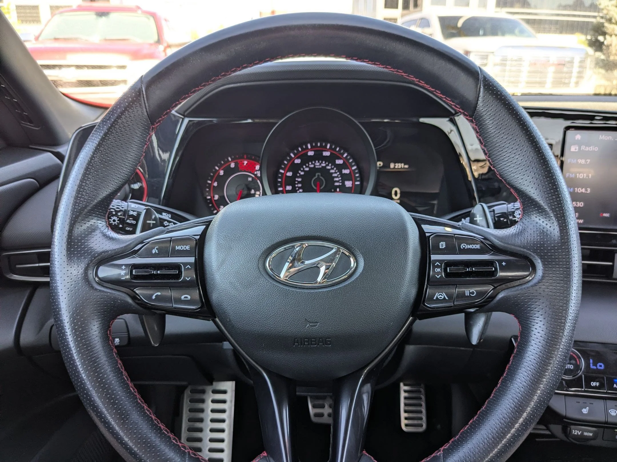 Used 2022 Ceramic White Hyundai N Line image 17