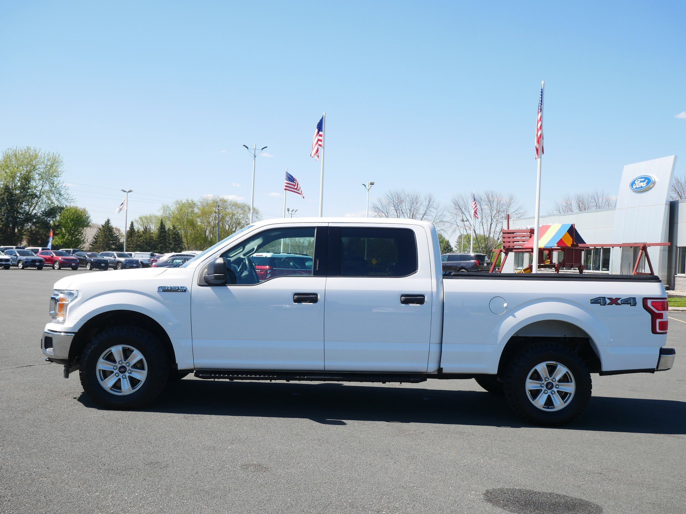 Used 2019 Ford F-150 XLT with VIN 1FTFW1E53KFB53121 for sale in Hastings, Minnesota