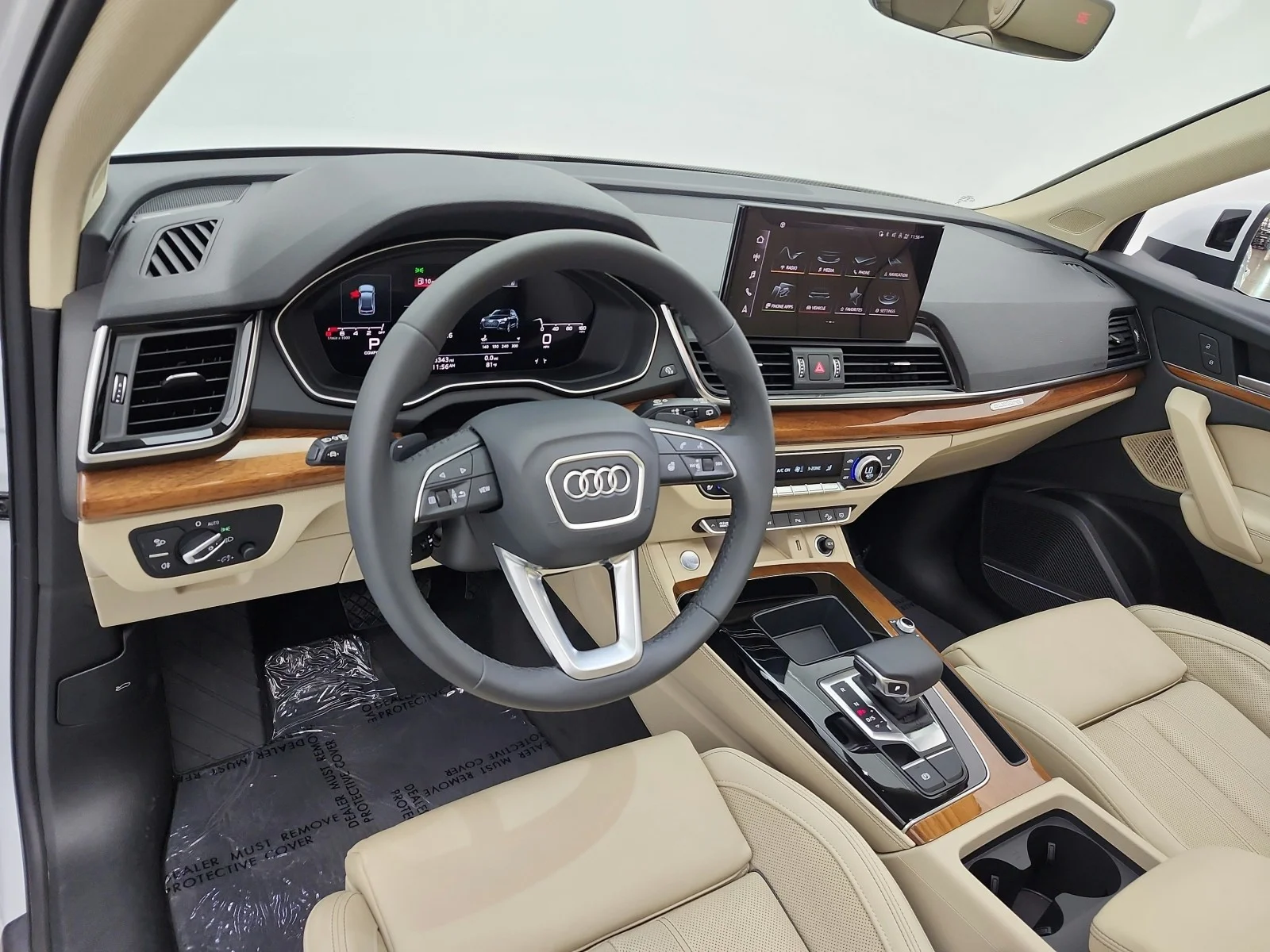 Used 2023 Glacier White Metallic Audi S line Premium Plus image 9