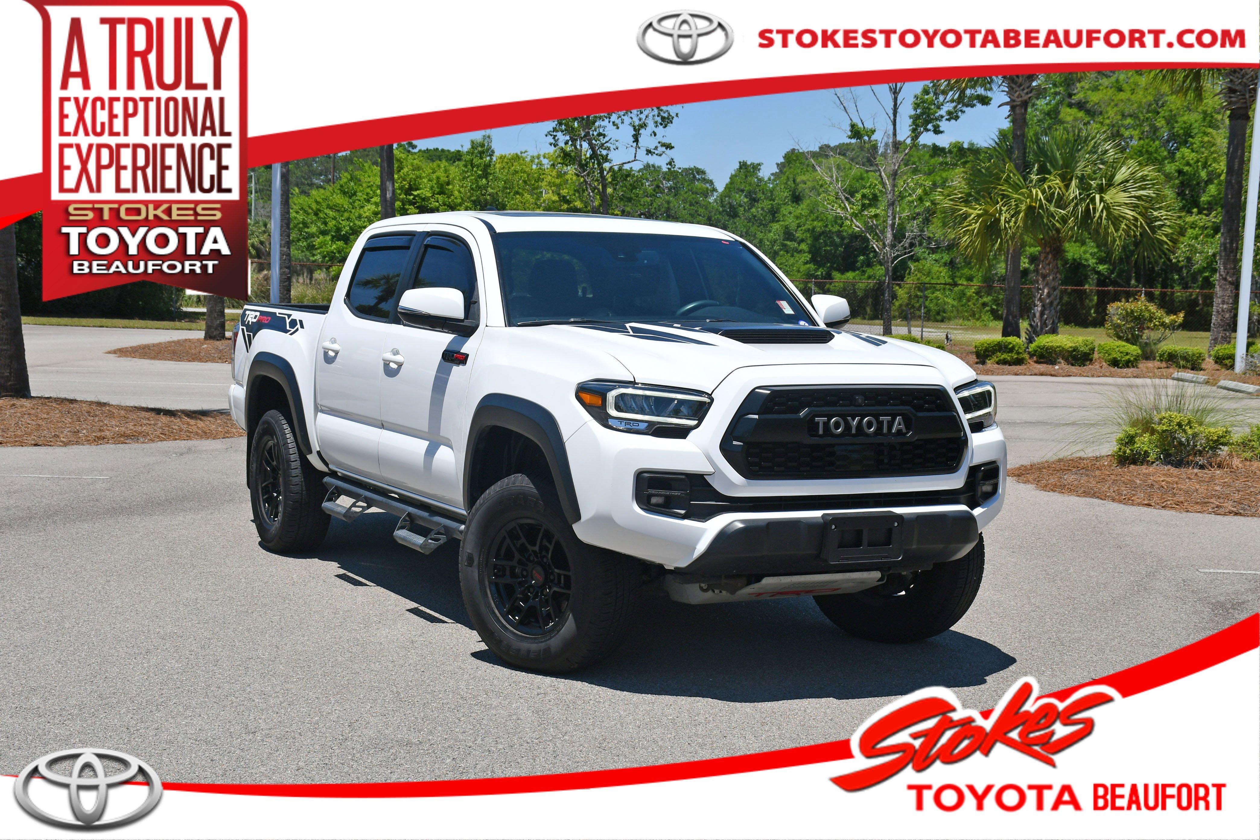 Certified Used 2021 White Toyota TRD Pro image 1