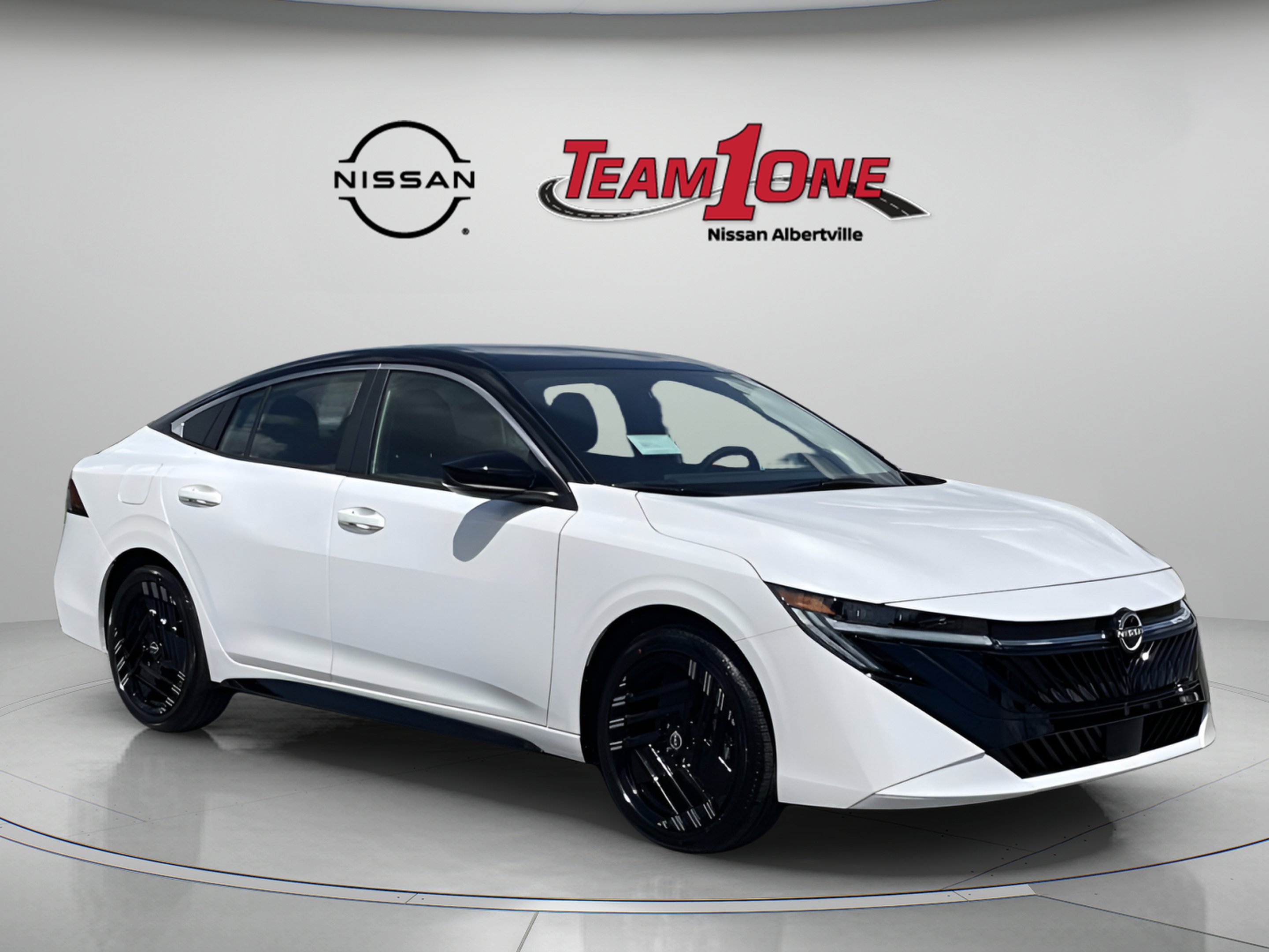 New 2026 Aspen White TriCoat / Super Black Two-tone Nissan SR image 1