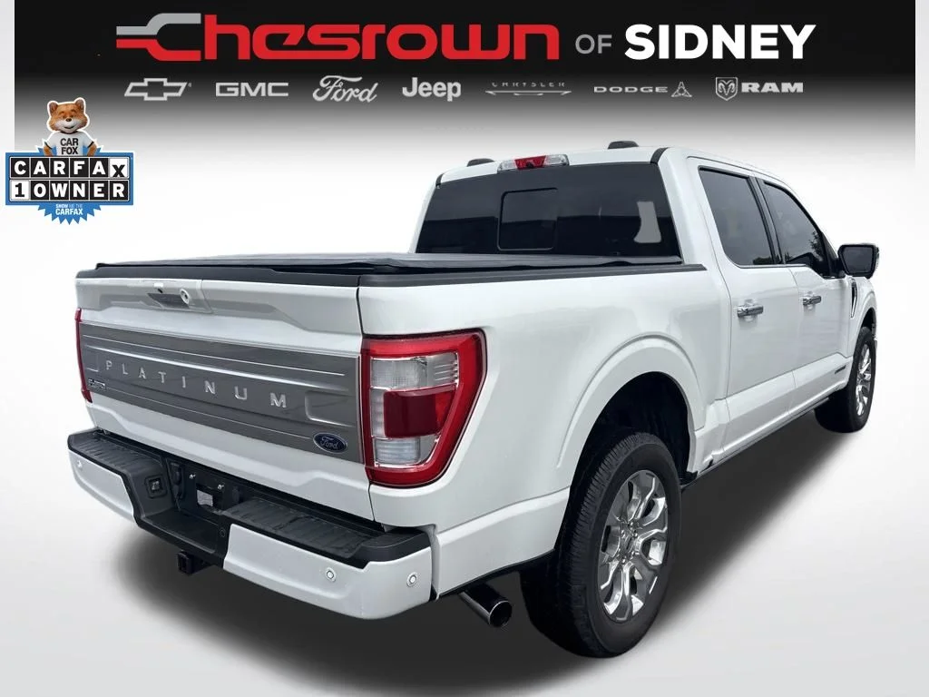 Used 2021 White Ford Platinum image 5