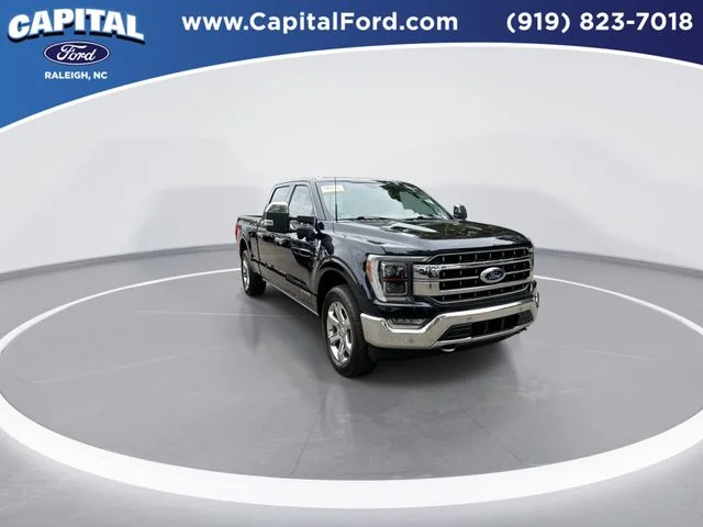 Used 2023 Blue Ford Lariat image 2
