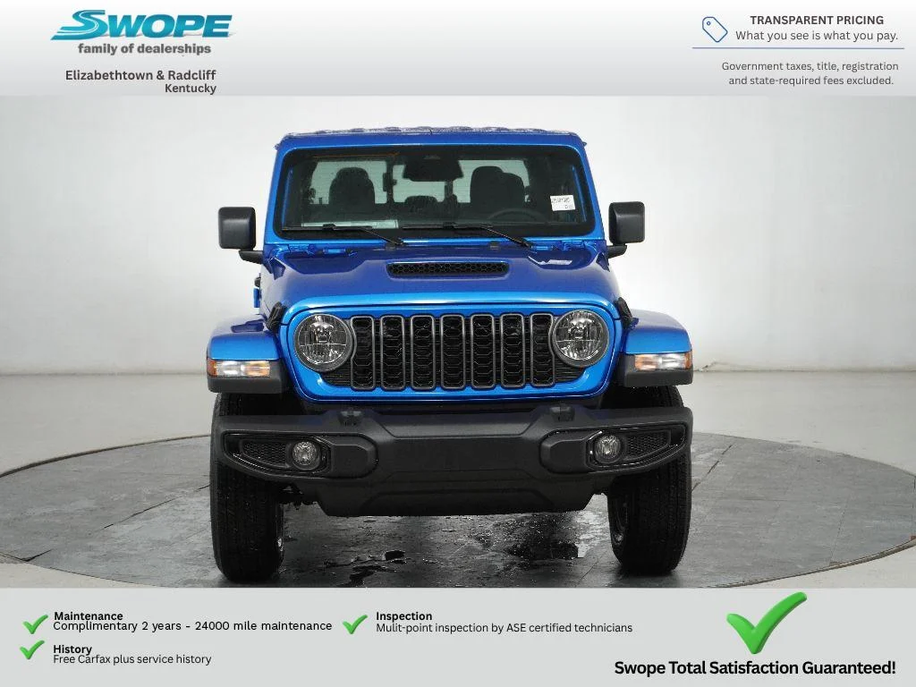 New 2026 Hydro Blue Pearlcoat Jeep Sport S image 13