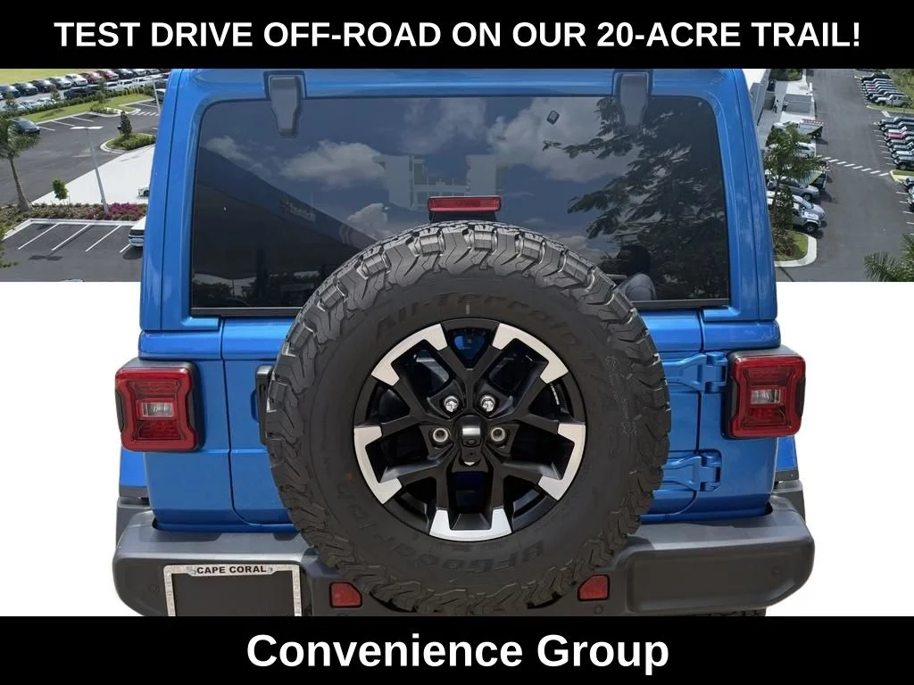 New 2026 Hydro Blue Pearl-Coat Exterior Paint Jeep Rubicon image 5