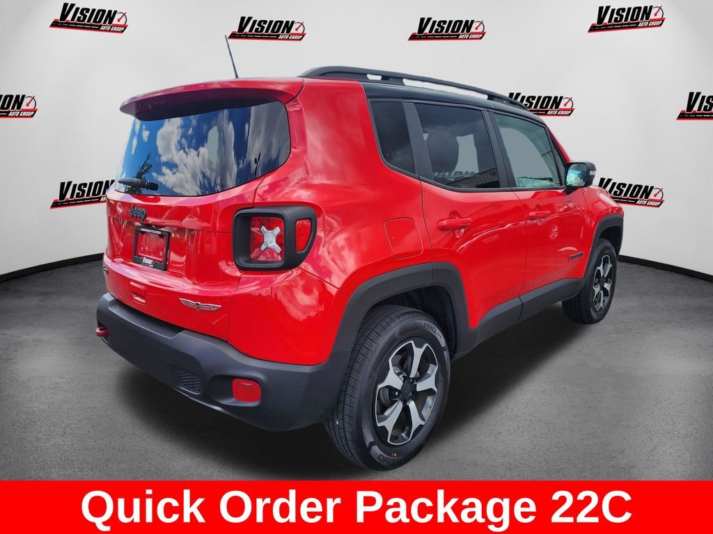 Used 2021 Red Jeep Trailhawk image 5
