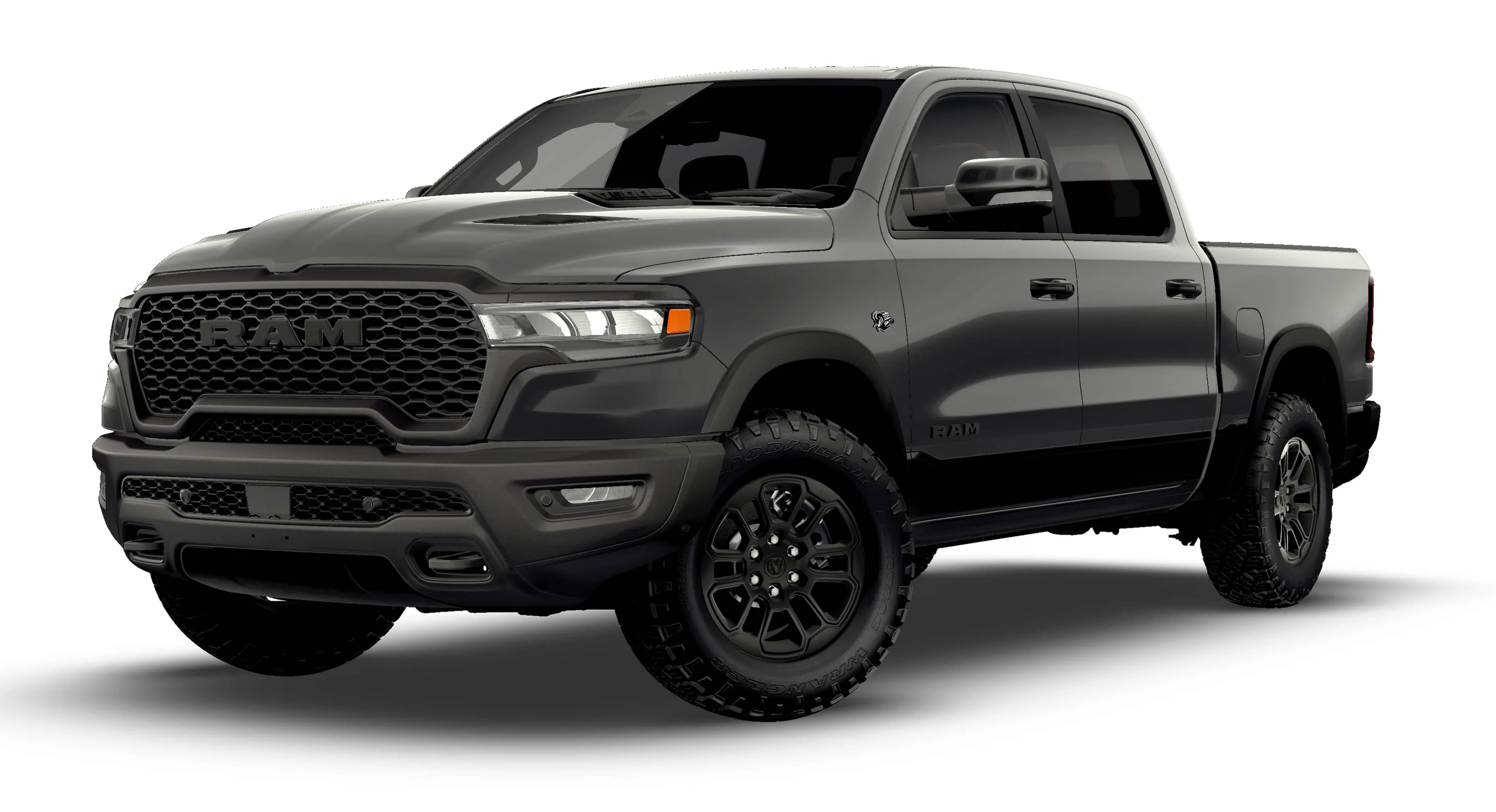 New 2026 Granite Crystal Metallic Clear-Coat Exterior Paint RAM REBEL image 1