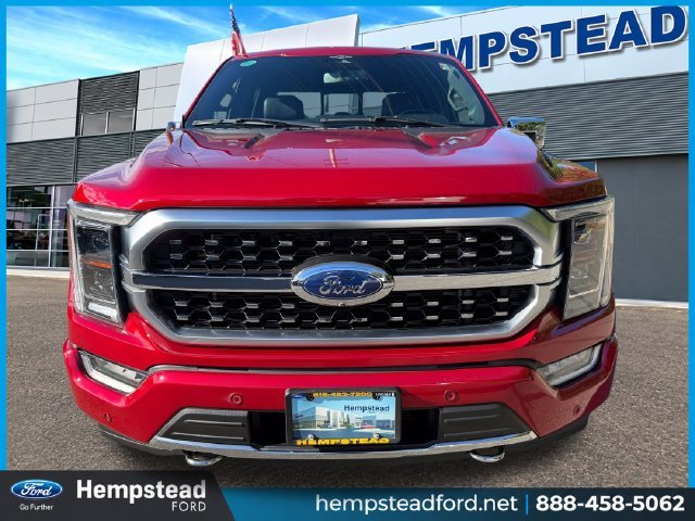 Used 2023 Red Ford Platinum image 2