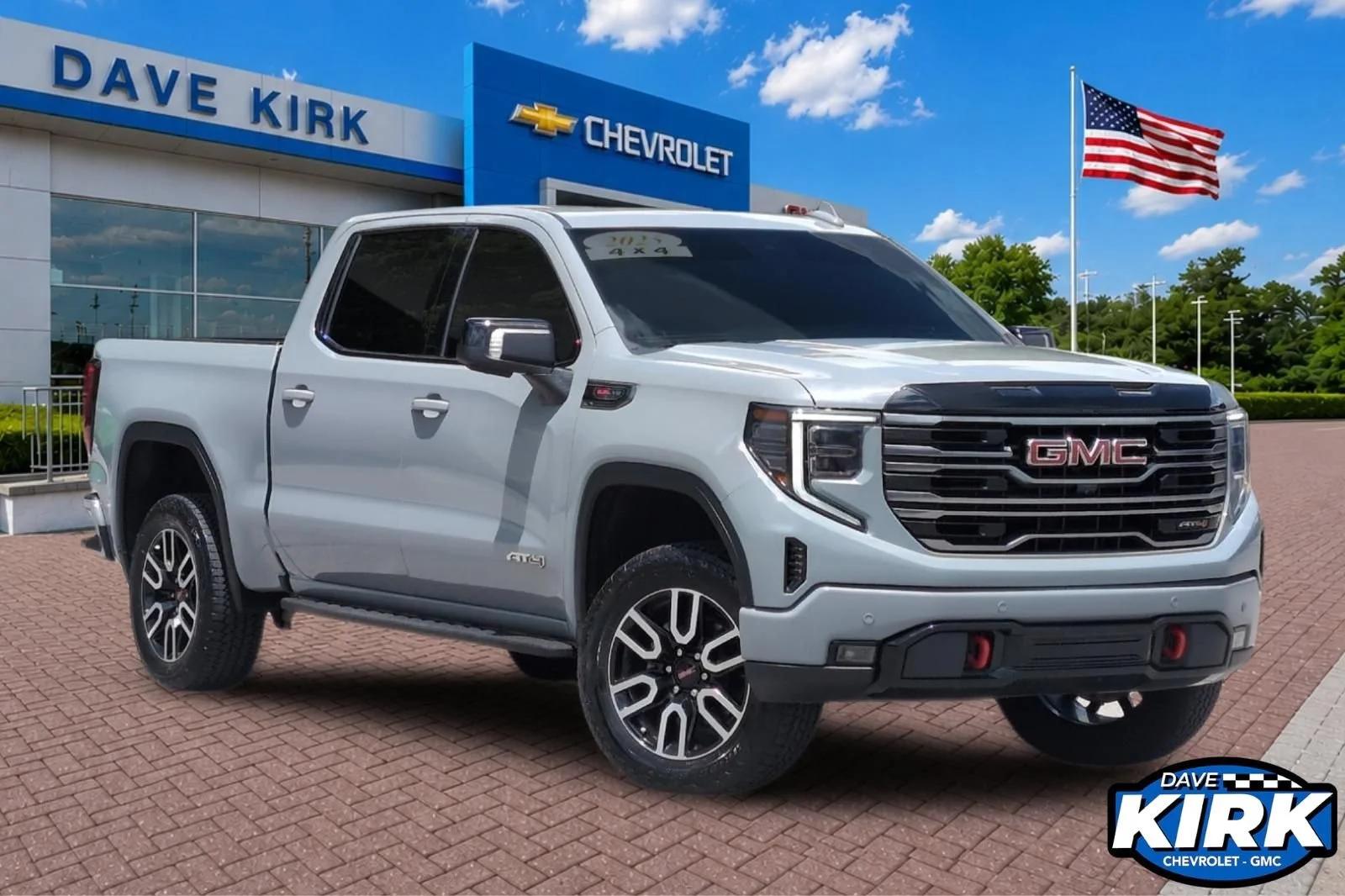 Used 2025 Thunderstorm Gray GMC AT4 image 1