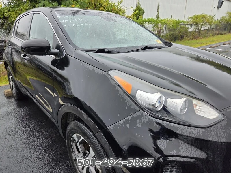 Used 2020 Black Cherry Pearl KIA LX image 7