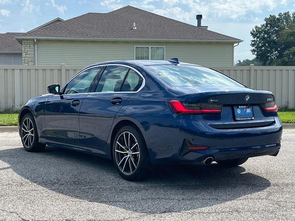 Used 2021 Phytonic Blue Metallic BMW 330i xDrive image 5