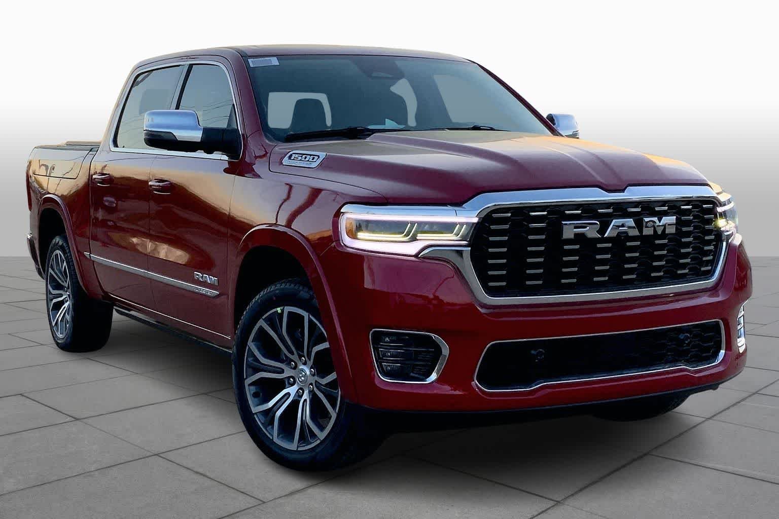 New 2026 Molten Red Pearl-Coat Exterior Paint RAM Tungsten image 2