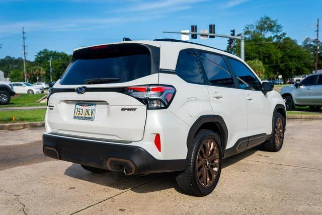 Certified Used 2025 Crystal White Pearl Subaru Sport image 18