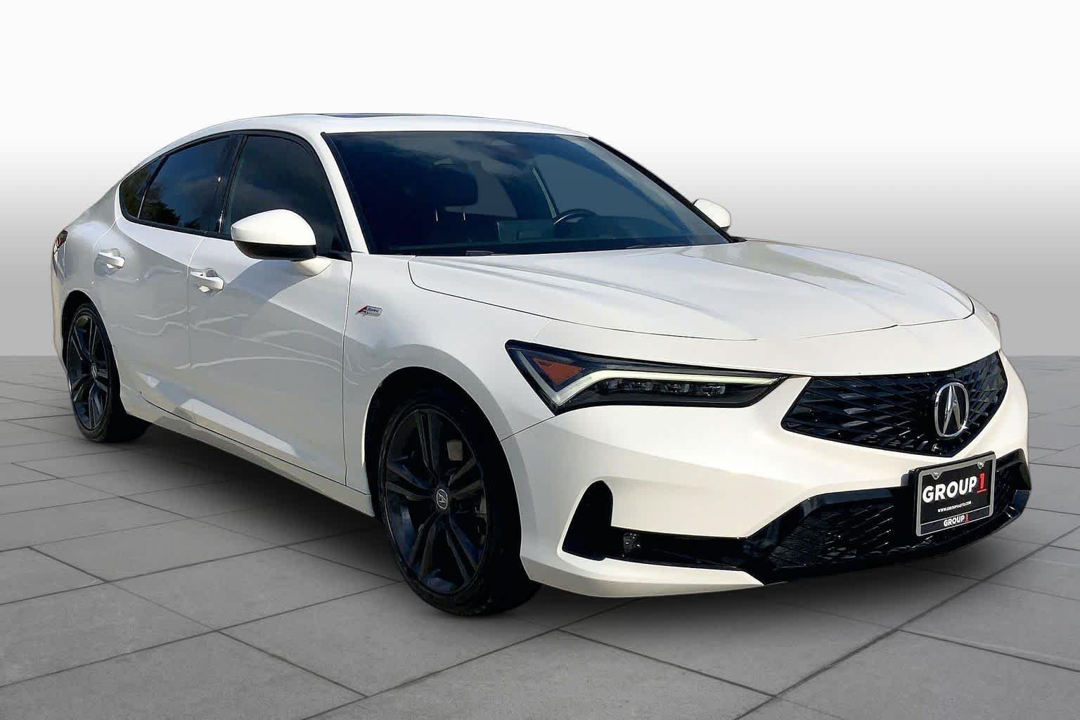 Used 2024 Platinum White Pearl Acura w/A-Spec Package image 3