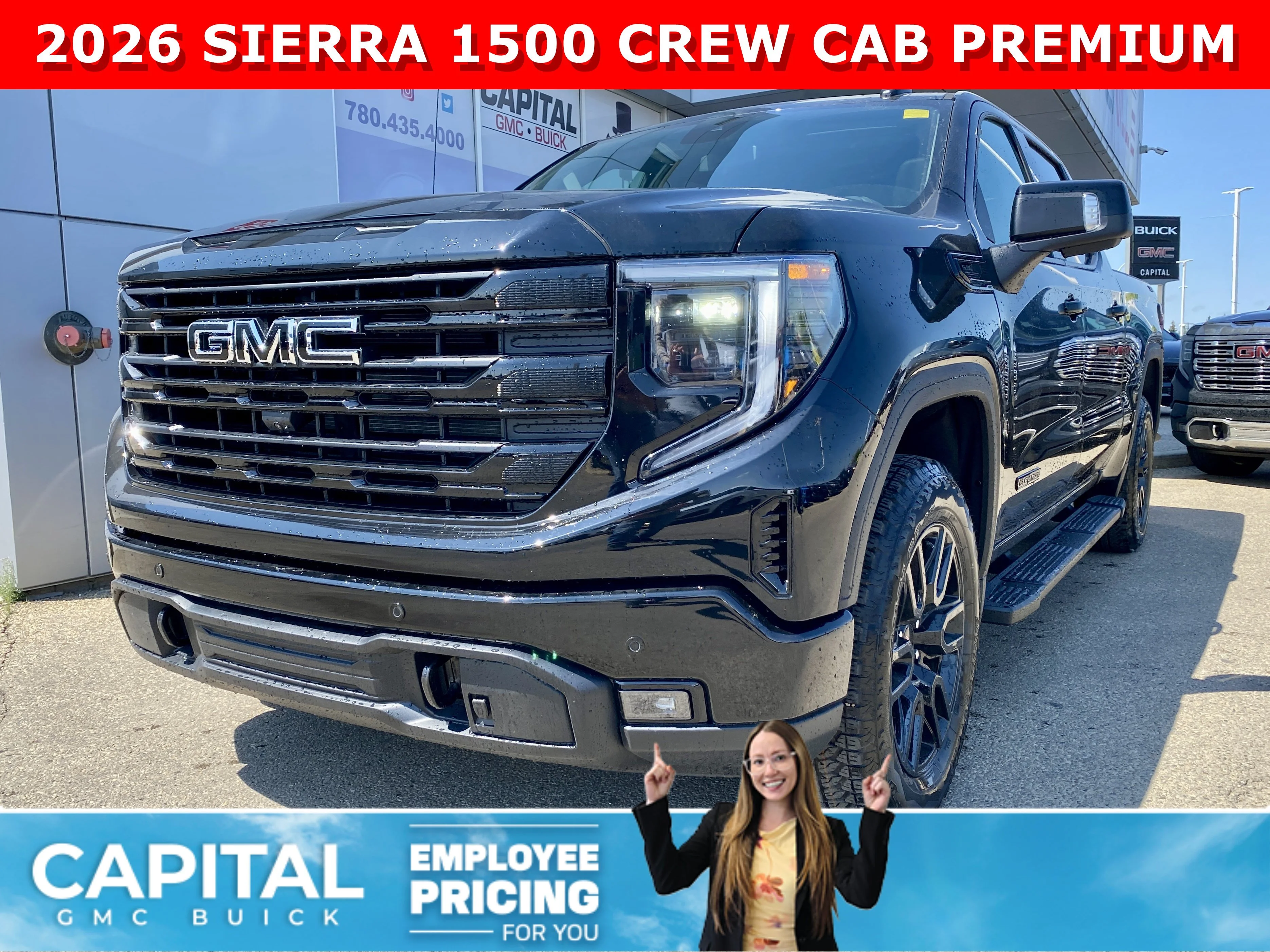 New 2026 ONYX BLACK GMC Elevation image 1