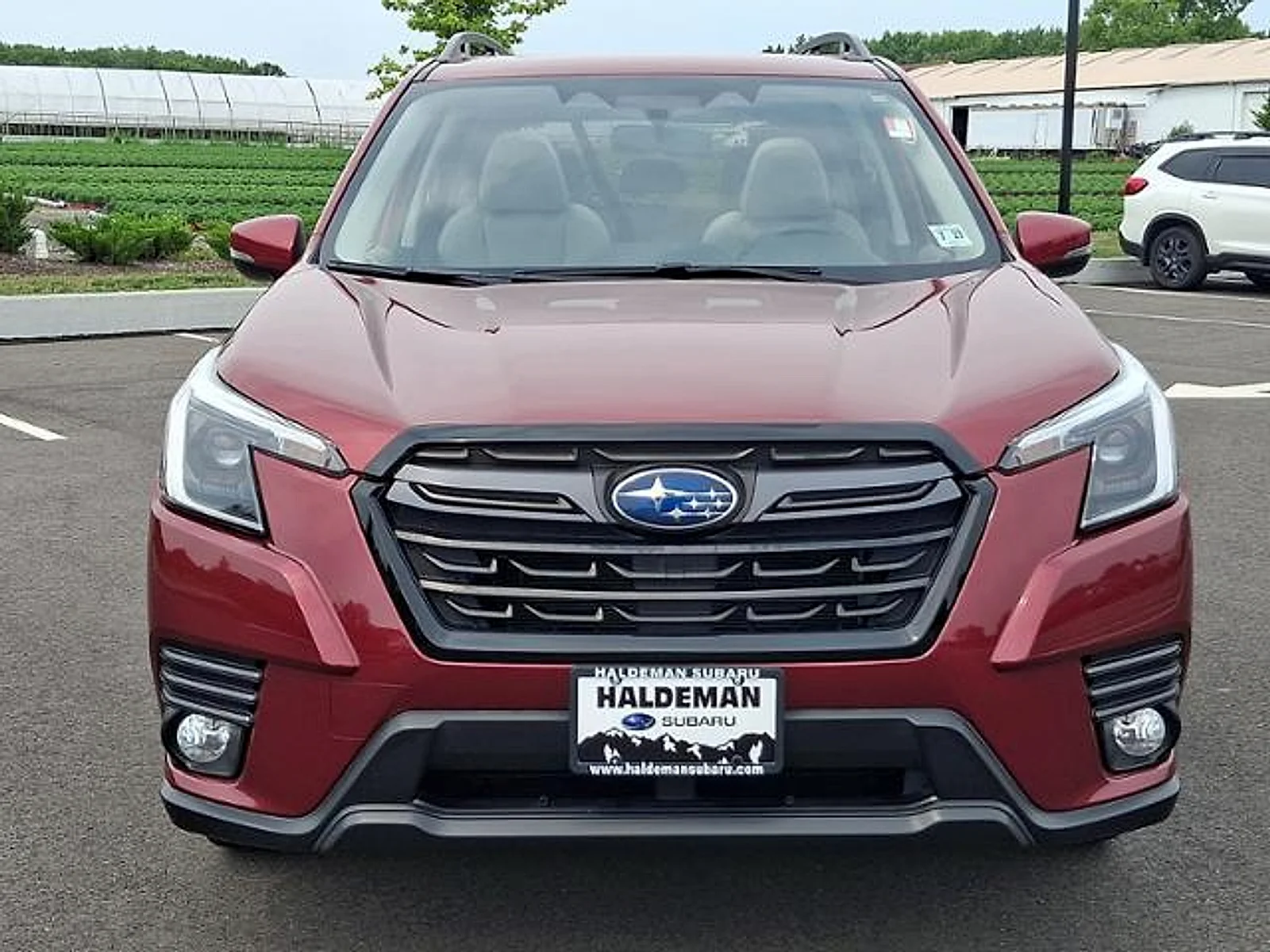Used 2022 Crimson Red Pearl Subaru Limited image 2