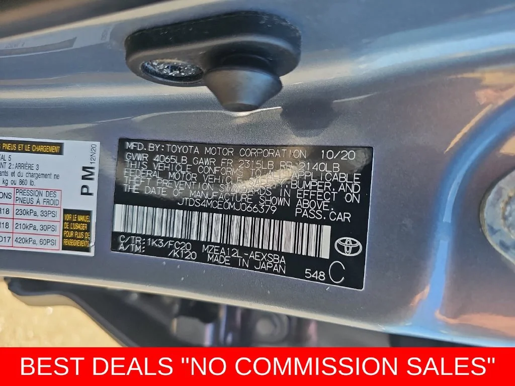 Used 2021 Blue Toyota SE image 40