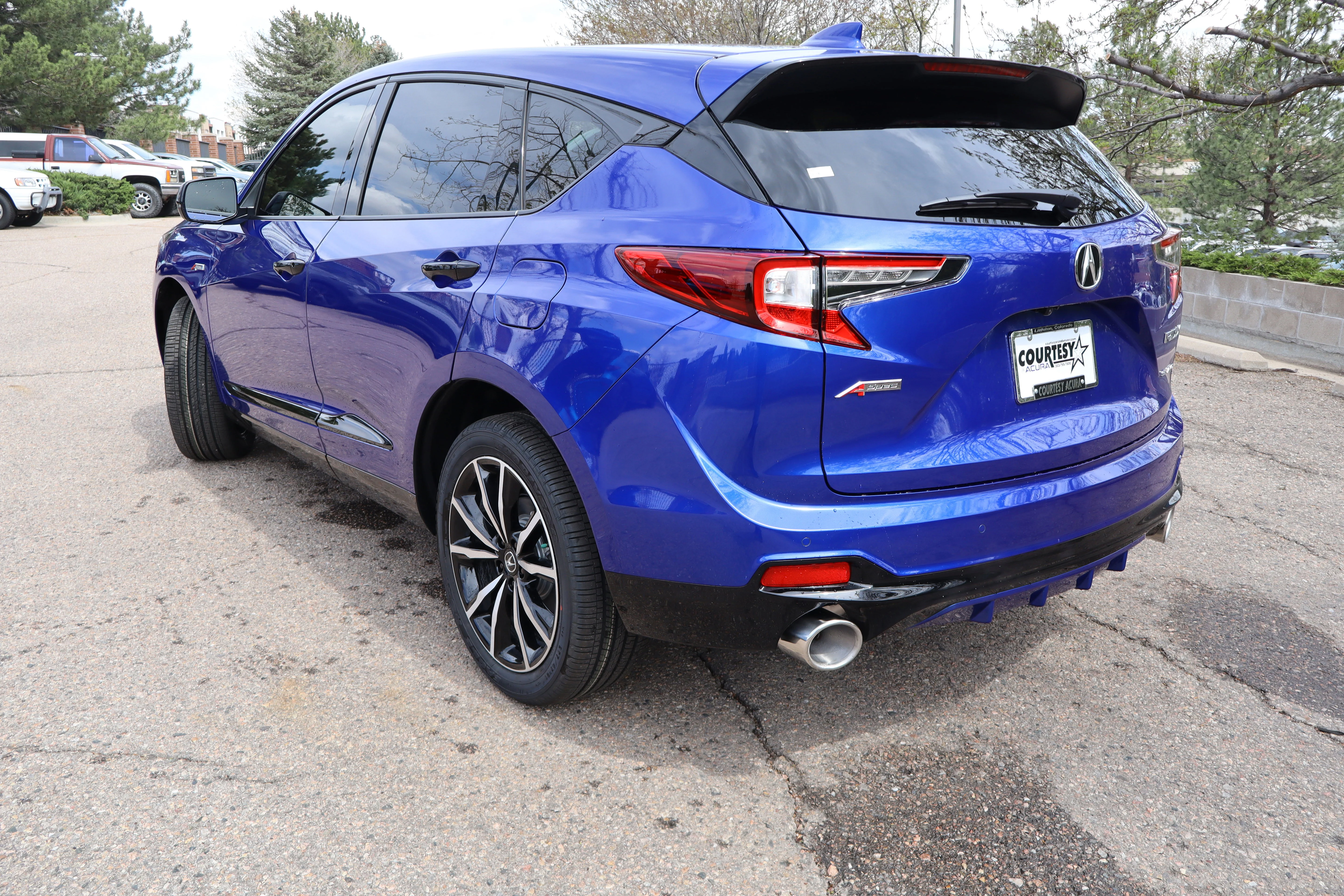 New 2026 Apex Blue Pearl Acura w/A-Spec Advance Package image 4