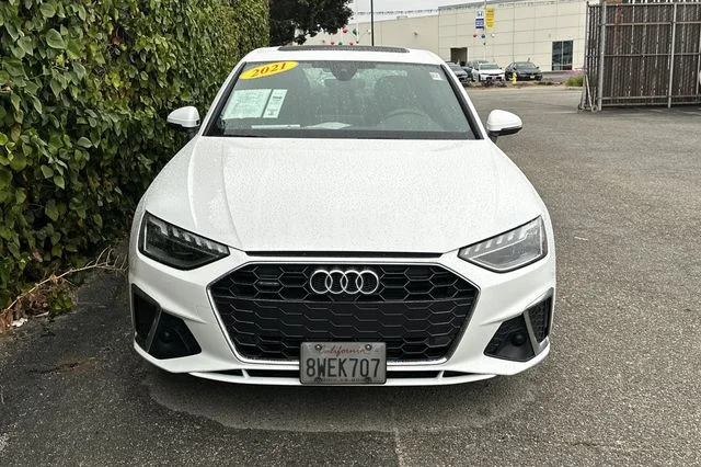 Used 2021 White Audi 45 S line Premium Plus image 3