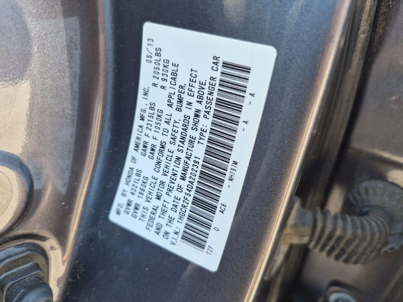 Used 2013 Modern Steel Metallic Honda Sport image 37