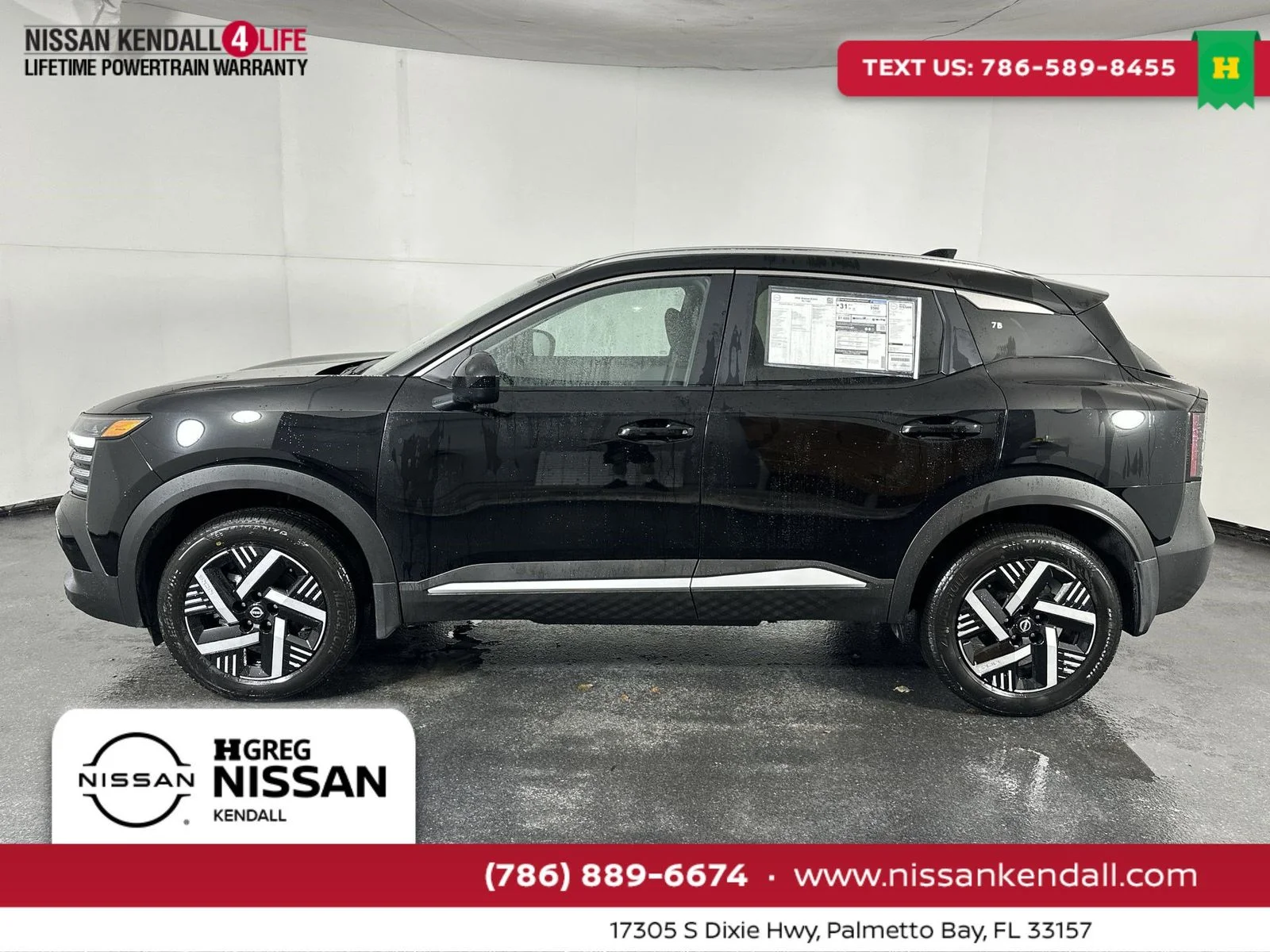 New 2026 Super Black Nissan SV image 5