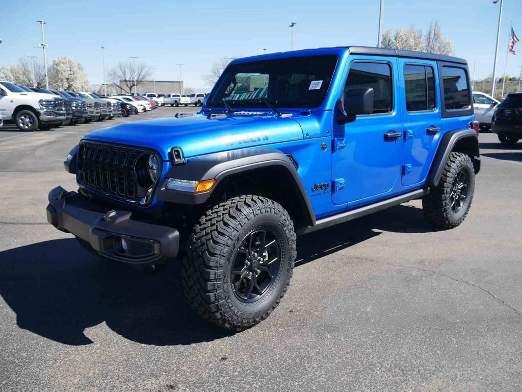 New 2025 Blue Jeep Willys image 3