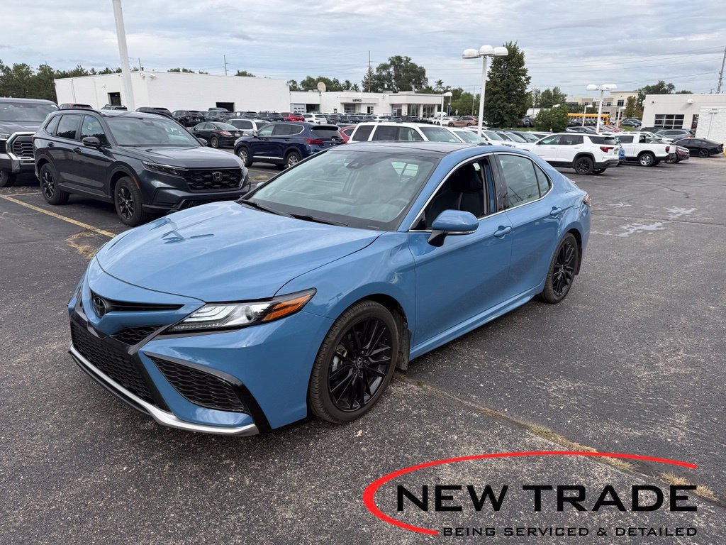 Used 2024 Blue Toyota XSE V6 image 1