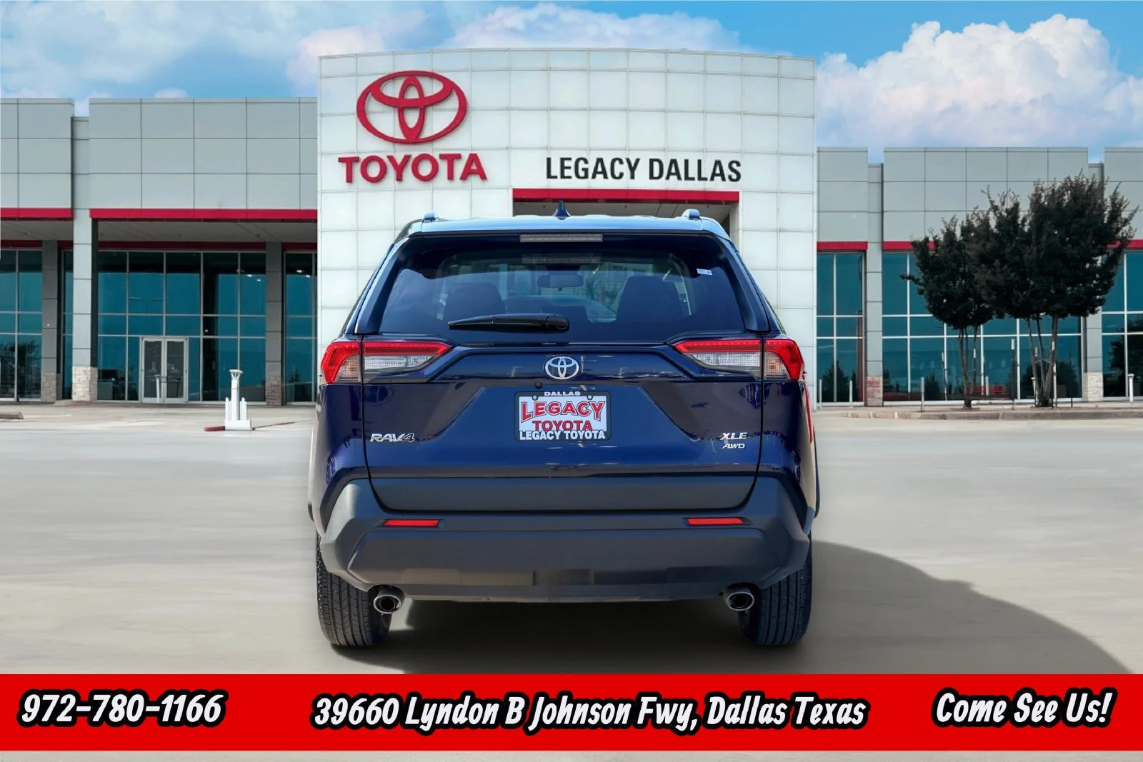 Used 2025 Blue Toyota XLE image 8