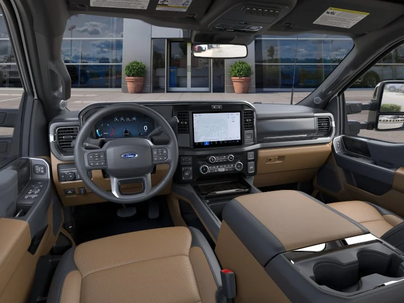 New 2026 Star White Metallic Tri-Coat Ford LARIAT image 9