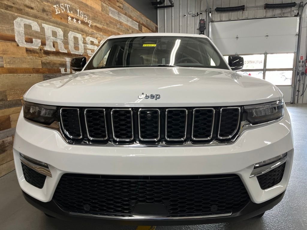 Used 2022 Bright White Clearcoat Jeep 4xe image 6