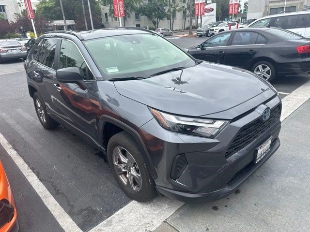 Used 2023 Magnetic Gray Metallic Toyota Hybrid LE image 3