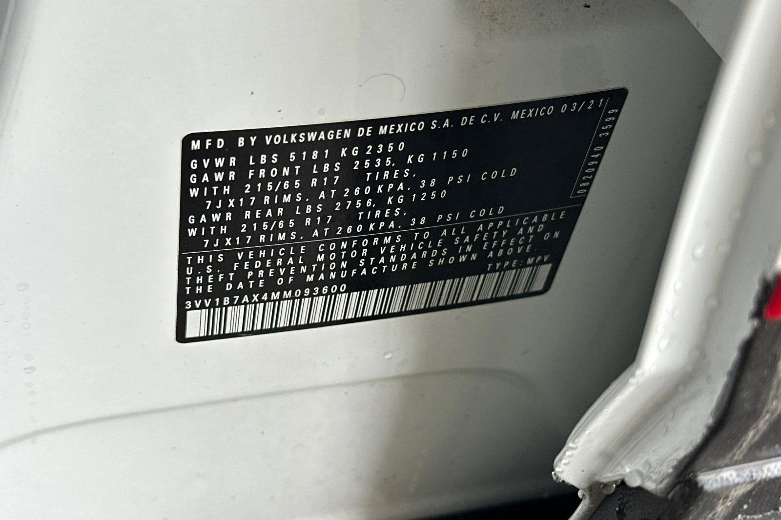 Used 2021 Pure White Volkswagen S image 28