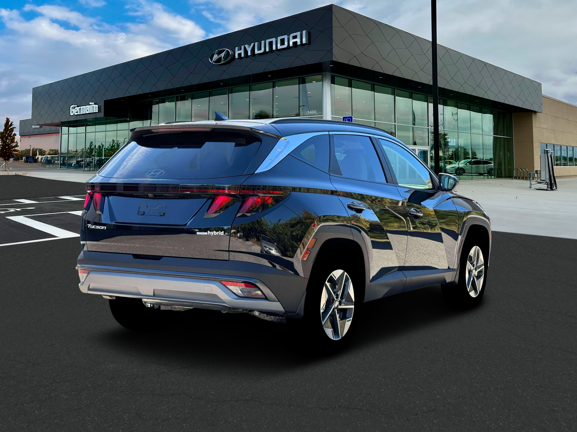 New 2026 Ash Black Hyundai SEL AWD image 7
