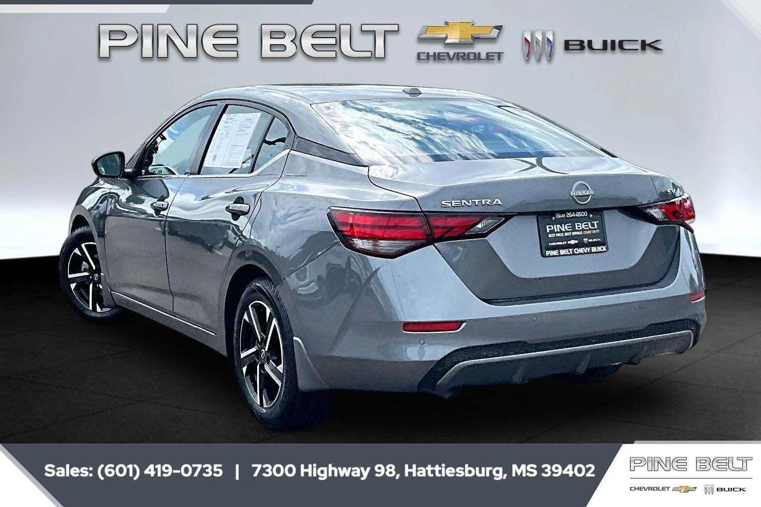 Used 2024 Gun Metallic Nissan SV image 2