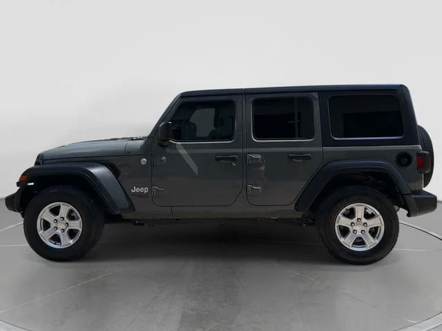 Used 2021 Gray Jeep Unlimited Sport S image 7