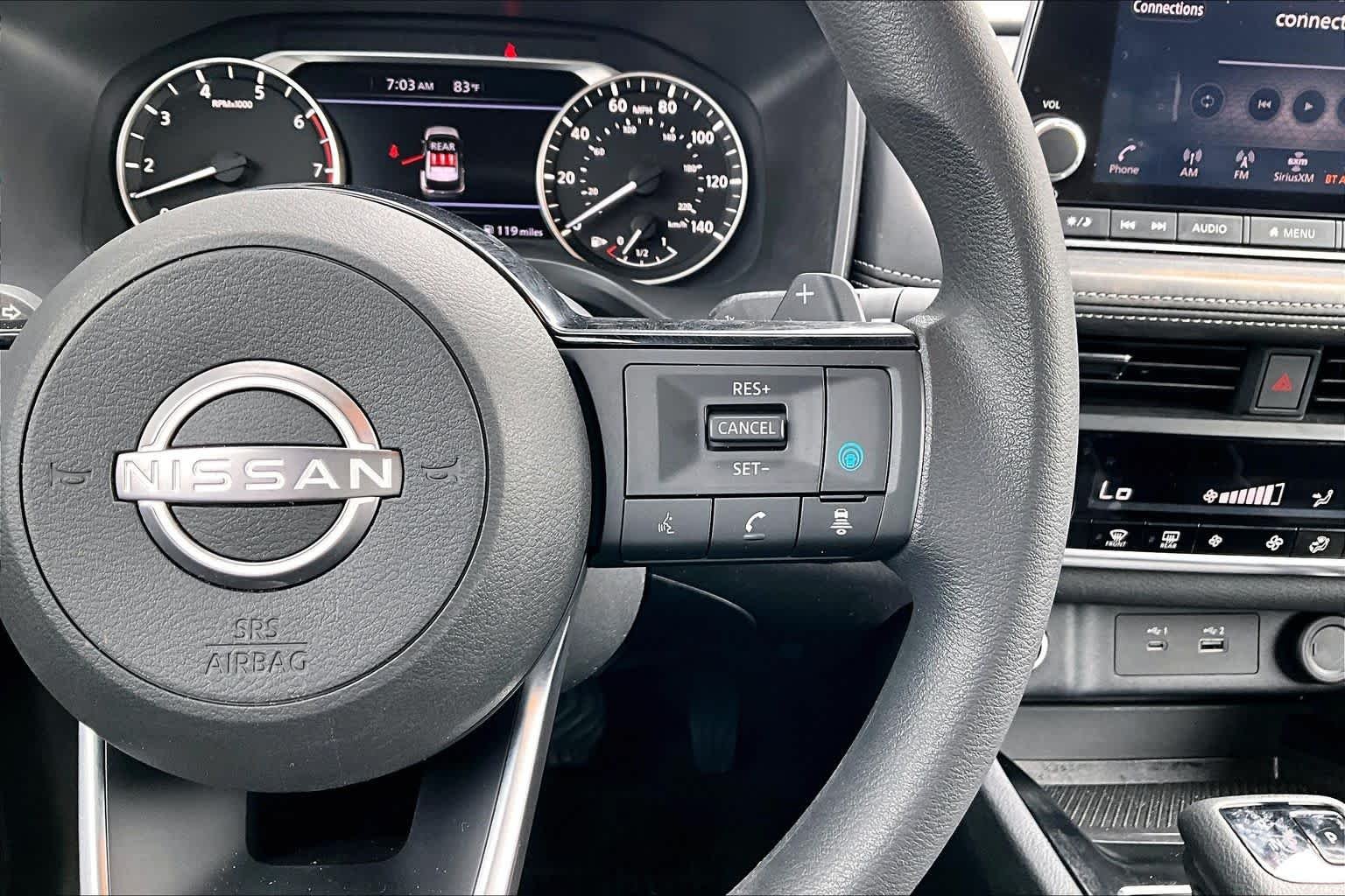 Used 2023 Super Black Nissan SV image 25