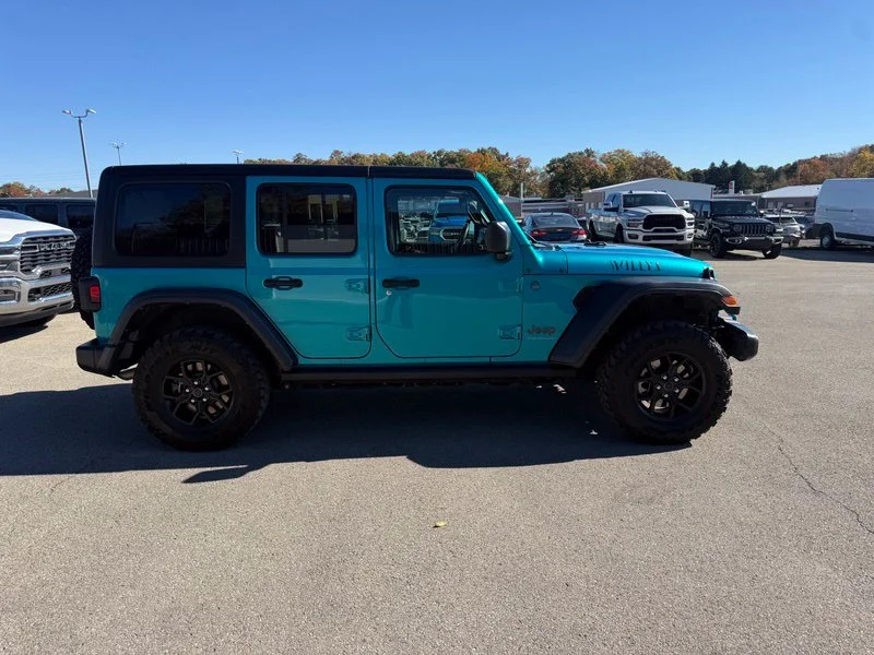 Used 2024 Blue Jeep Willys 4xe image 11