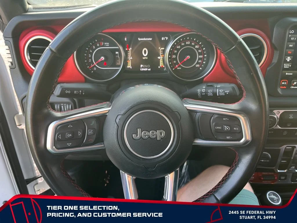 Used 2020 White Jeep Rubicon 4x4 image 17