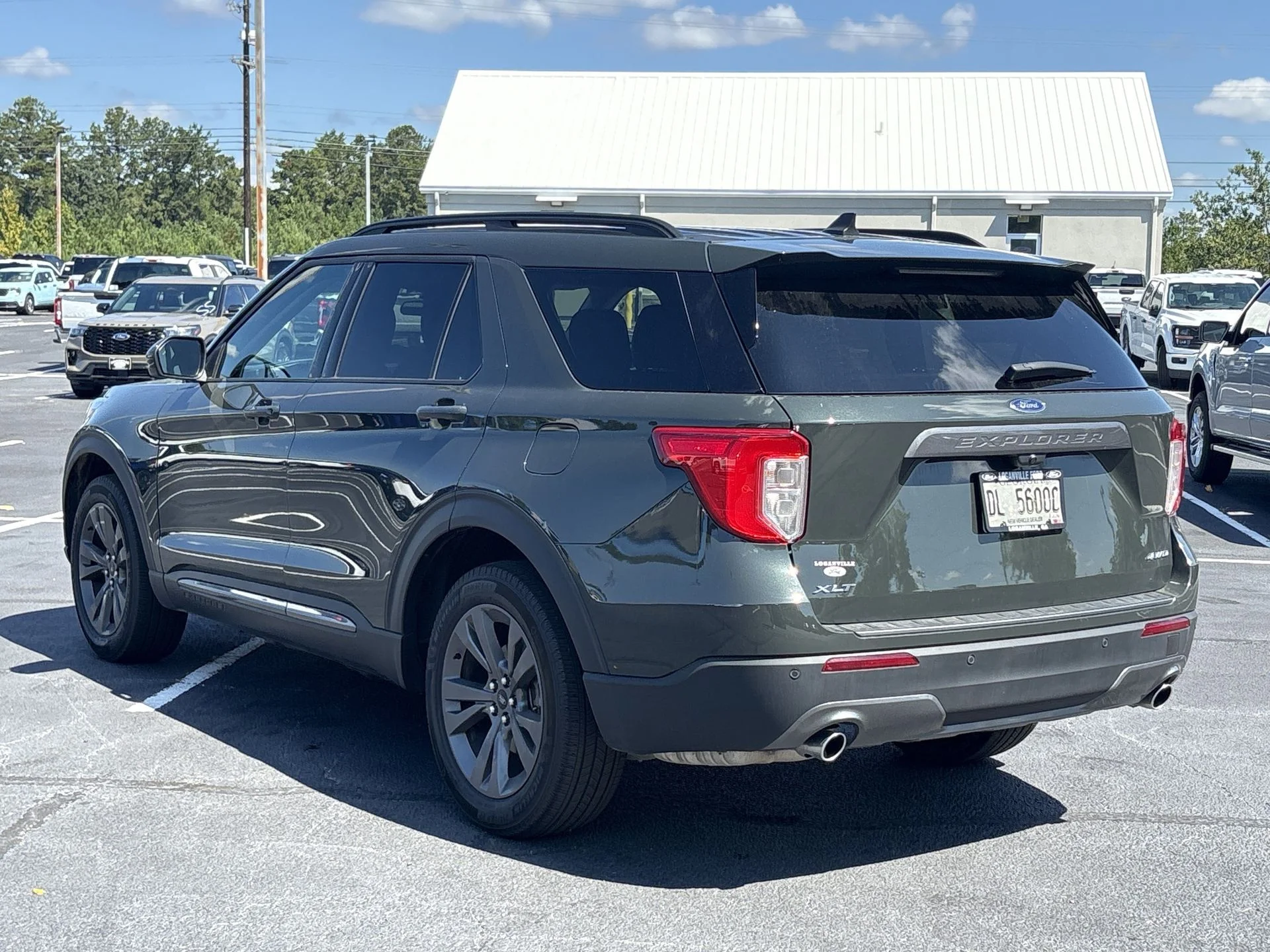 Certified Used 2024 Green Metallic Ford XLT image 22