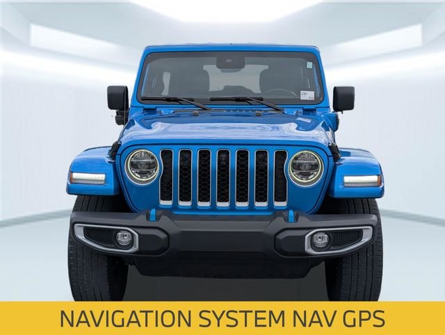 Used 2022 Blue Jeep Unlimited Sahara 4xe image 10