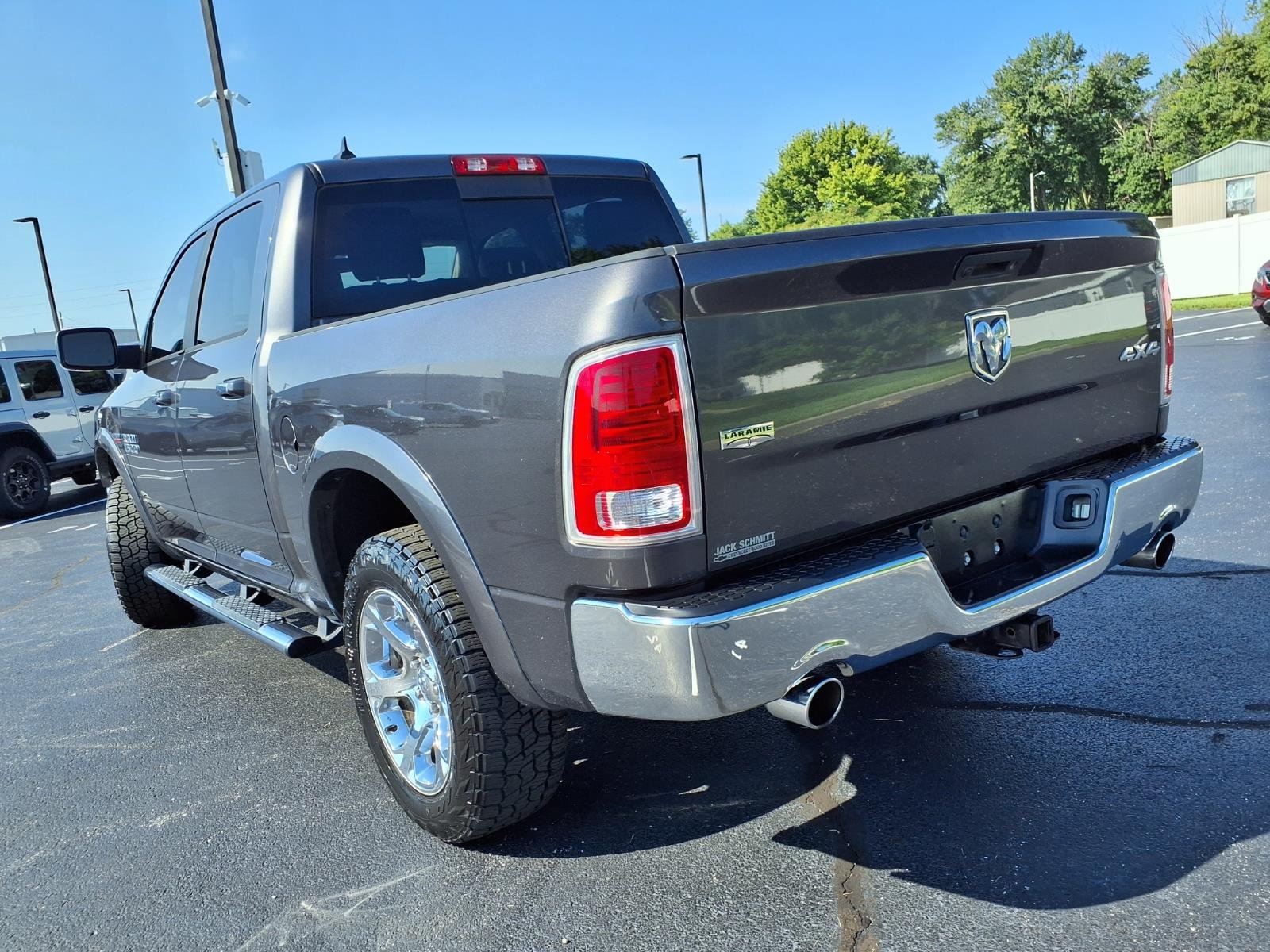 Used 2017 Gray Ram Laramie Crew Cab 4x4 5