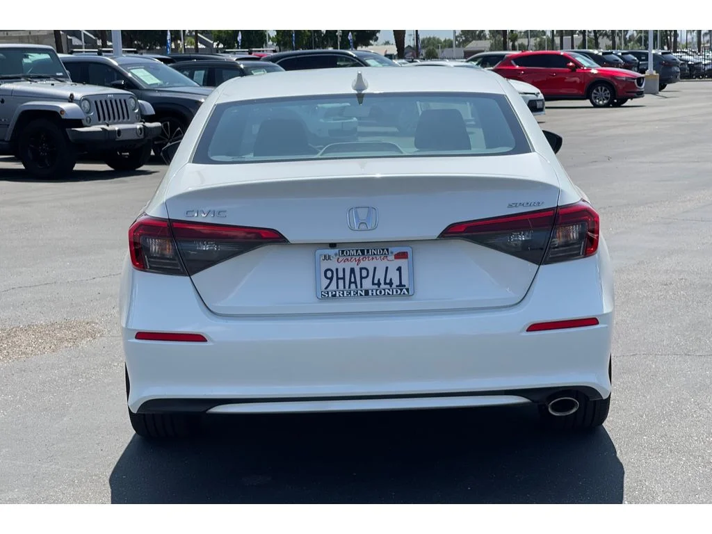 Used 2023 Platinum White Pearl Honda Sport image 4