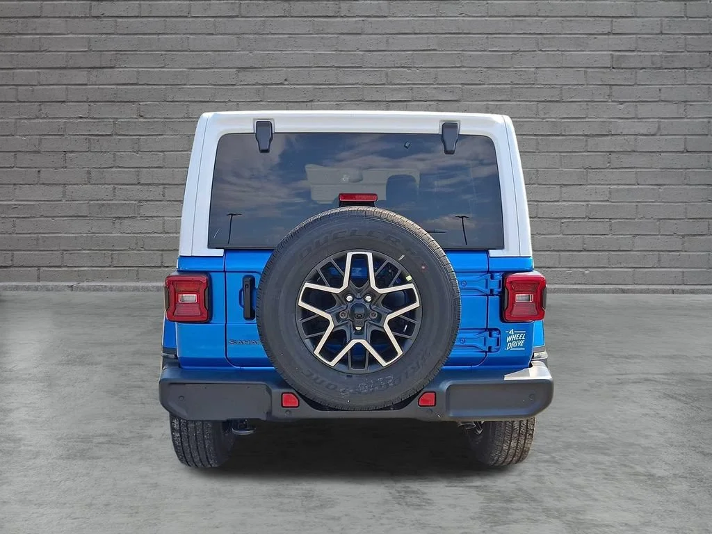 New 2027 Hydro Blue Pearlcoat Jeep Sahara image 7
