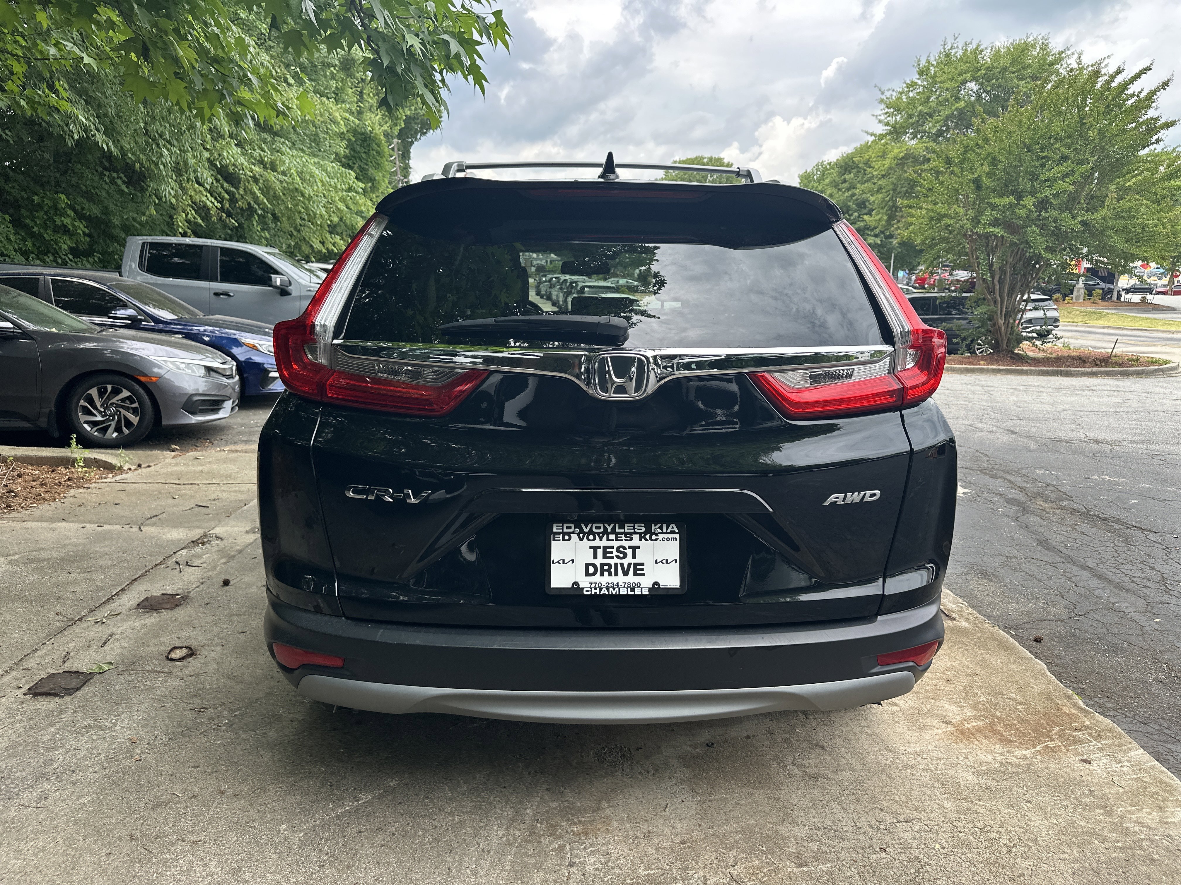 Used 2019 Crystal Black Pearl Honda EX-L image 7
