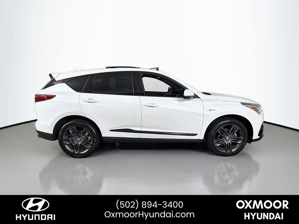 Used 2021 Platinum White Pearl Acura w/A-Spec Package image 8