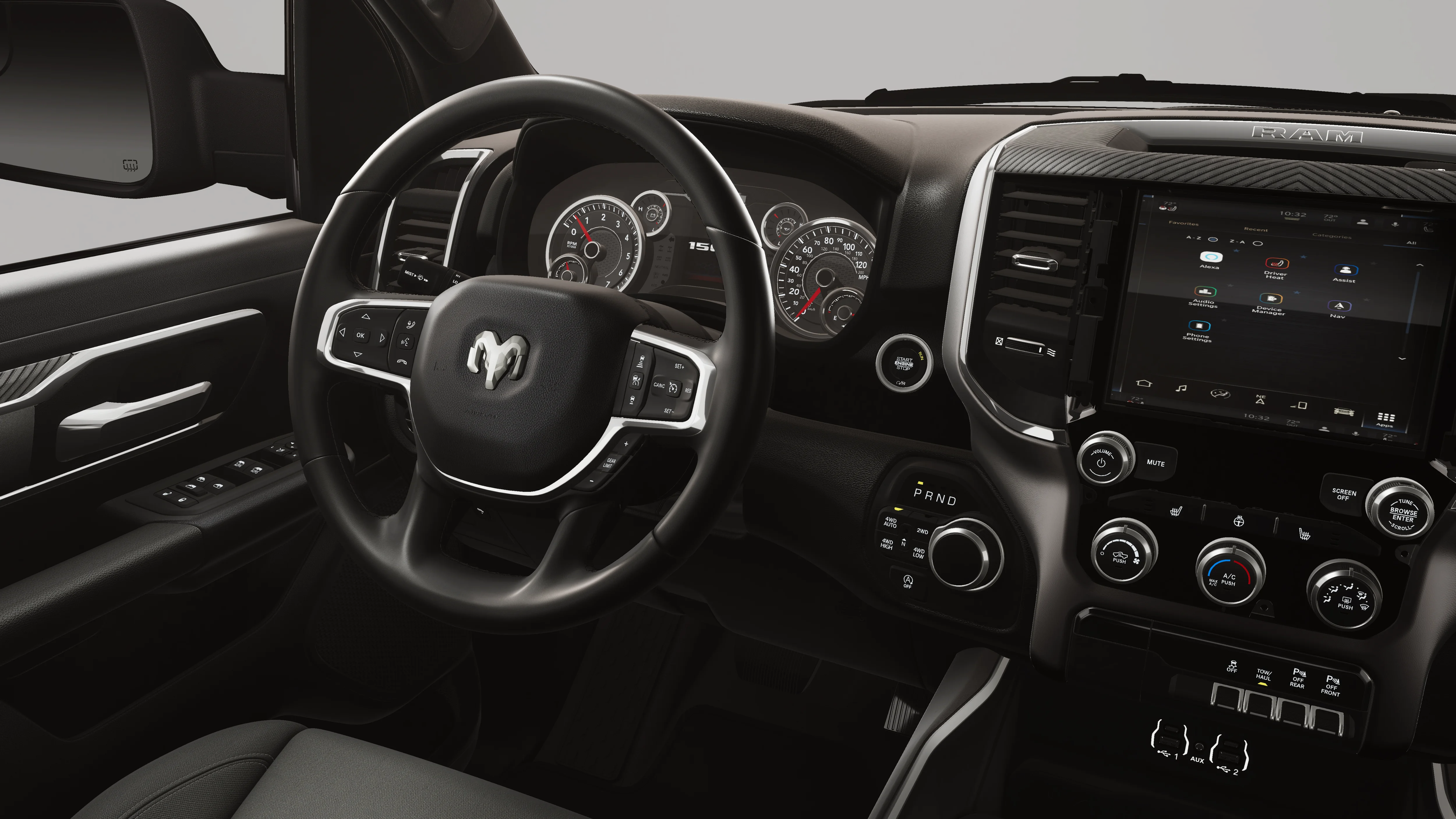 New 2026 Forged Blue Metallic Exterior Paint RAM BIG HORN image 21