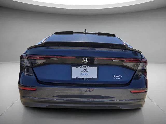 Certified Used 2024 Canyon River Blue Metallic Honda EX image 4