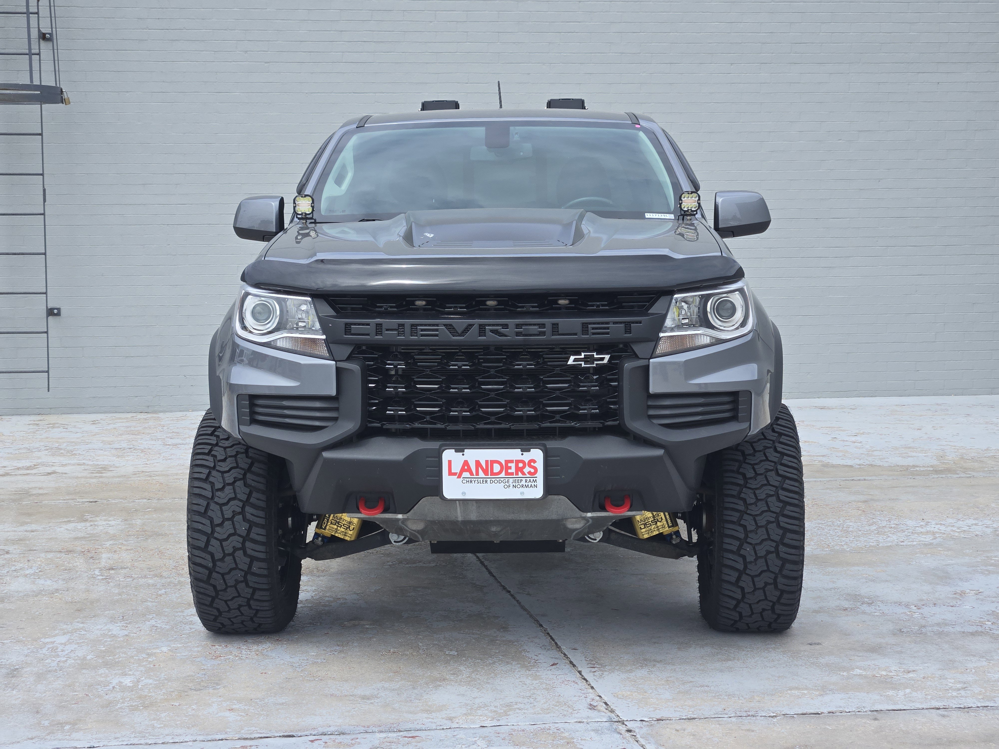 Used 2021 Satin Steel Metallic Chevrolet 4WD ZR2 image 3